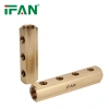 IFAN Hot Selling 1/2" 3/4" Brass Manifold 3 -5 Ways Manifold Application Scenario